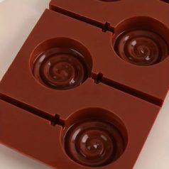 6 db-os spirális szilikon forma