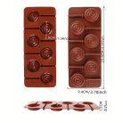 6 db-os spirális szilikon forma