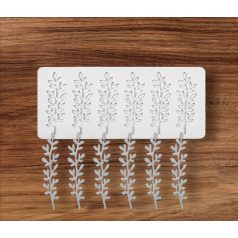 Szilikon tuile ostya forma levél 2.