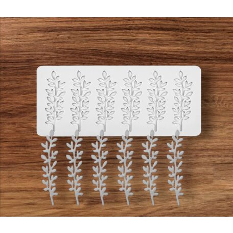 Szilikon tuile ostya forma levél 2.