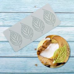 Szilikon tuile ostya forma levél 4.