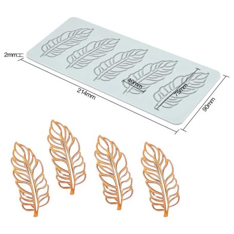 Szilikon tuile ostya forma toll