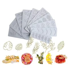 Szilikon ostya forma trópusi levél