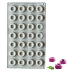 Szilikon forma minifánk 28 db-os