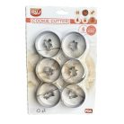 Karácsonyi linzer kiszúró