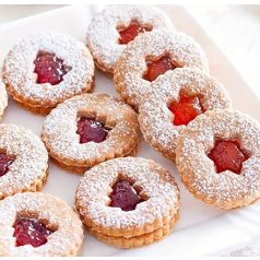 Karácsonyi linzer kiszúró