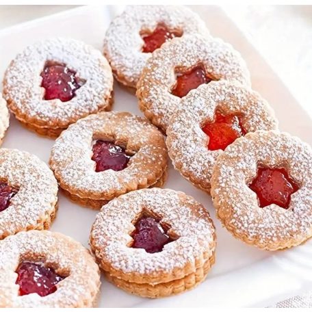 Karácsonyi linzer kiszúró