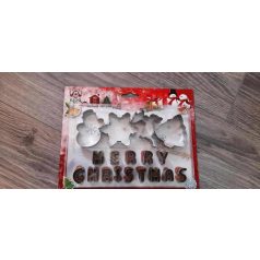 Karácsonyi linzer kiszúró