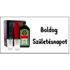 Tortaostya tábla Boldog Születésnapot- Jager 1.