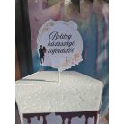 Bolodg házassági évfordulót arany gyűrűs