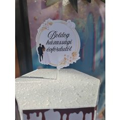 Bolodg házassági évfordulót arany gyűrűs