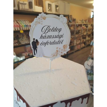 Bolodg házassági évfordulót arany gyűrűs