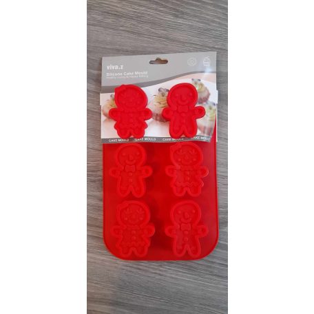 Szilikon karácsonyi figurák mézi 