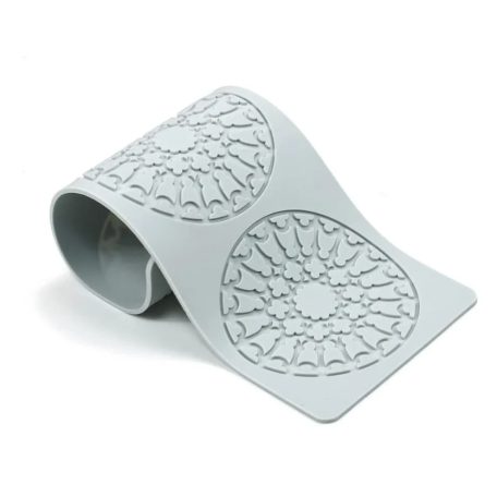 Nagy mintás, kör Tuile forma