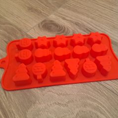 Karácsonyi szilikon forma 