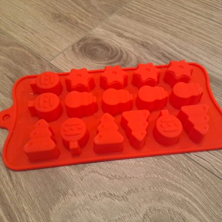 Karácsonyi szilikon forma 