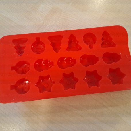 Karácsonyi szilikon forma 