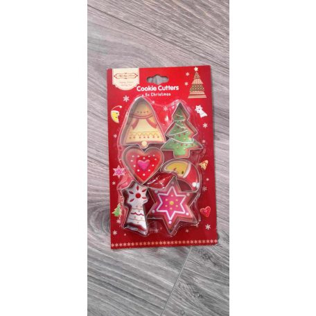 Karácsonyi kiszúró 6 db-os