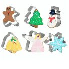 Karácsonyi mézeskalács kiszúró