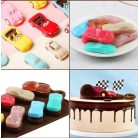 Autó mintás szilikon forma 10 db-os