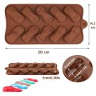 Autó mintás szilikon forma 10 db-os