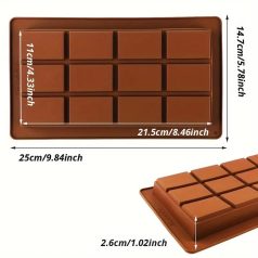 Dubai csokoládé szilikon forma 3.