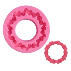 Szilikon alma koszorú forma