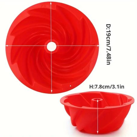 Szilikon kuglóf forma