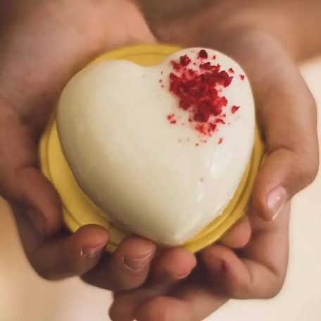 Szív szilikon forma 8 részes