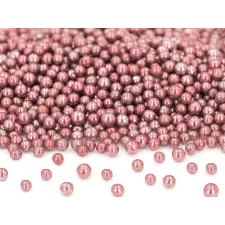CM Basics metál gyöngyök rózsaszín 3 mm 50 g