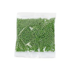 CM Basics metál gyöngyök zöld 3 mm 50 g