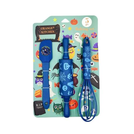 Halloween Konyhai Sütőszett – 3 részes, Kék