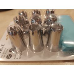 Díszítőcső készlet habzsákkal