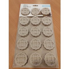 Szilikon forma mini pite 15 részes