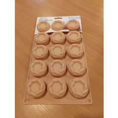 Szilikon forma mini koszorú 15 részes