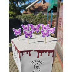Pillangó lila 7 db/cs