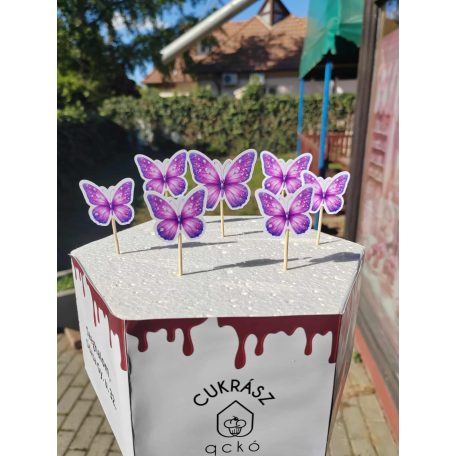 Pillangó lila 7 db/cs