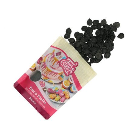 FunCakes Deco Melts fekete bevonómassza