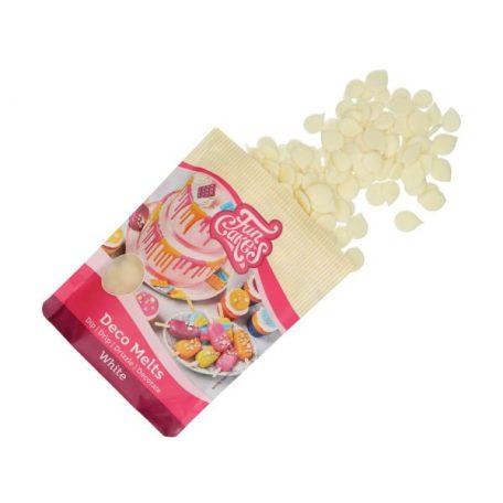 FunCakes Deco Melts fehér bevonómassza
