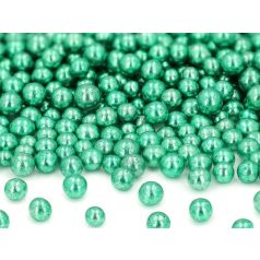CM Basics Puha cukorgyöngy metálzöld 7mm 60g