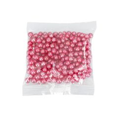 CM Basics Puha cukorgyöngy metál rózsaszín 7mm 60g