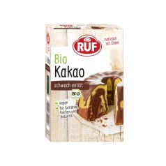 RUF Organic Kakaó, enyhén zsírtalanított, 125g