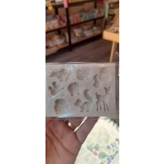 Állatok szilikon forma  