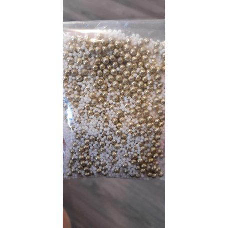 Karácsonyi arany-fehér mix 2. 50 g