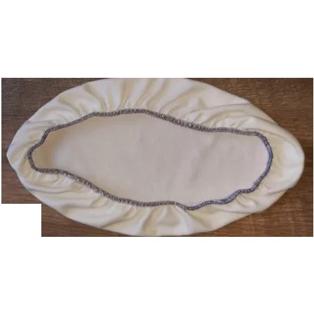 Szakajtó kendő 0,75 kg-os és 1 kg-os veknis szakajtóra (zöld varrás)