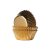 Mini Muffin papír arany 36 db