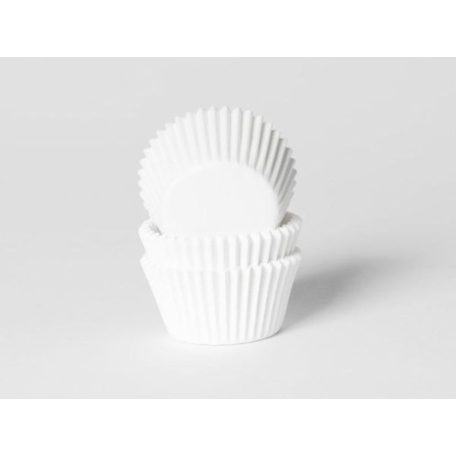 Mini Muffin papír fehér 60 db