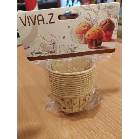 Muffin papír 5*4 cm 12 db