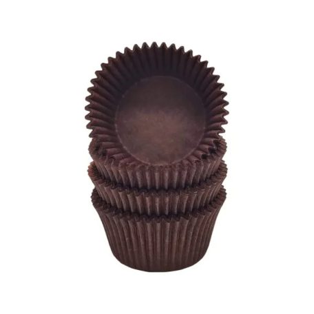 Barna mini muffin papír 100 db