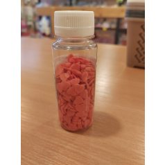 Konfetti pasztel piros szív cukordekoráció 50 g